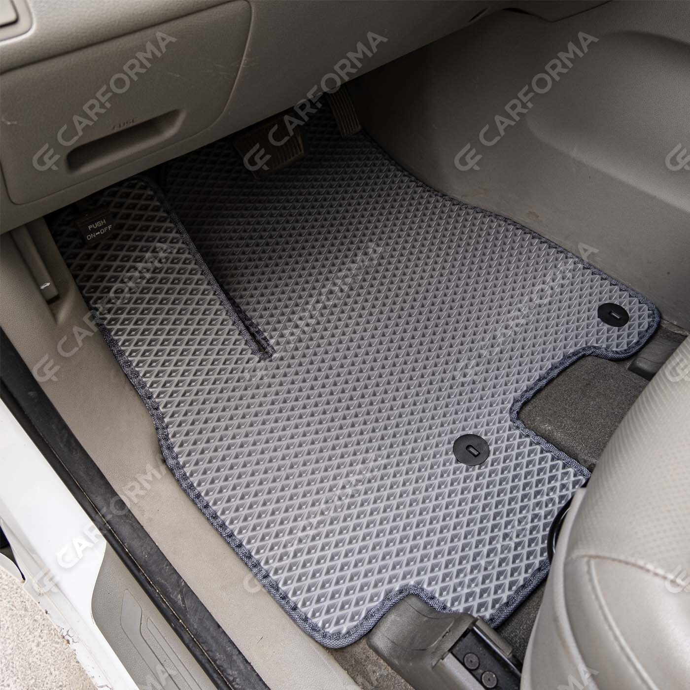 Ворсовые коврики на KIA Carnival III 7 мест 2014&nbsp;-&nbsp;2021 в Нальчике