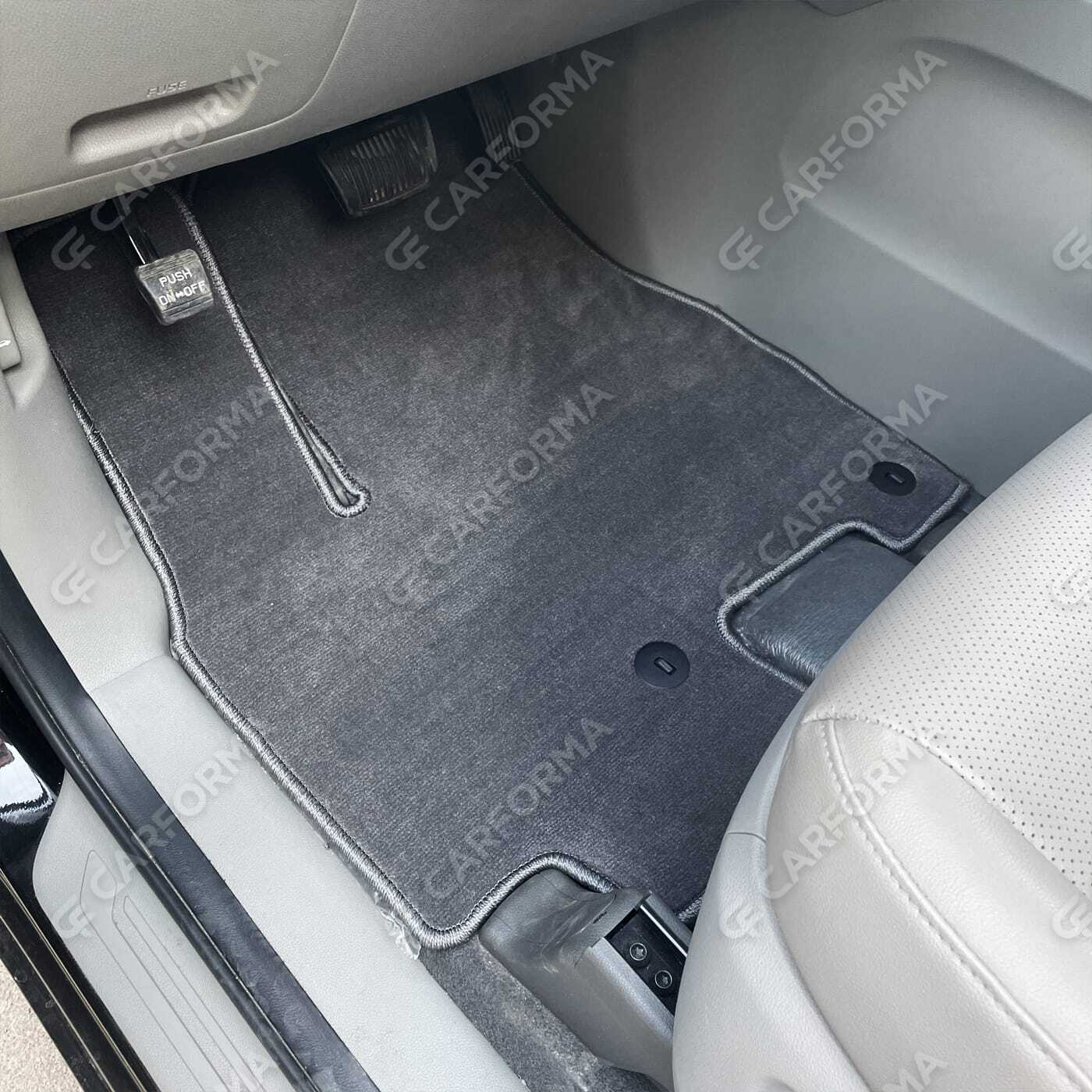 Ворсовые коврики на KIA Carnival III 7 мест 2014&nbsp;-&nbsp;2021 в Нальчике