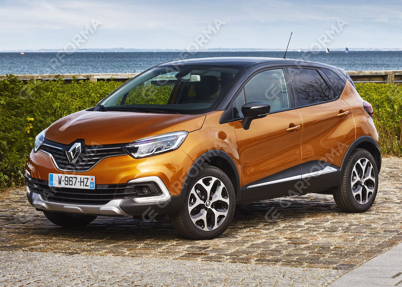 Ворсовые коврики на Renault Captur I 2012&nbsp;-&nbsp;2019