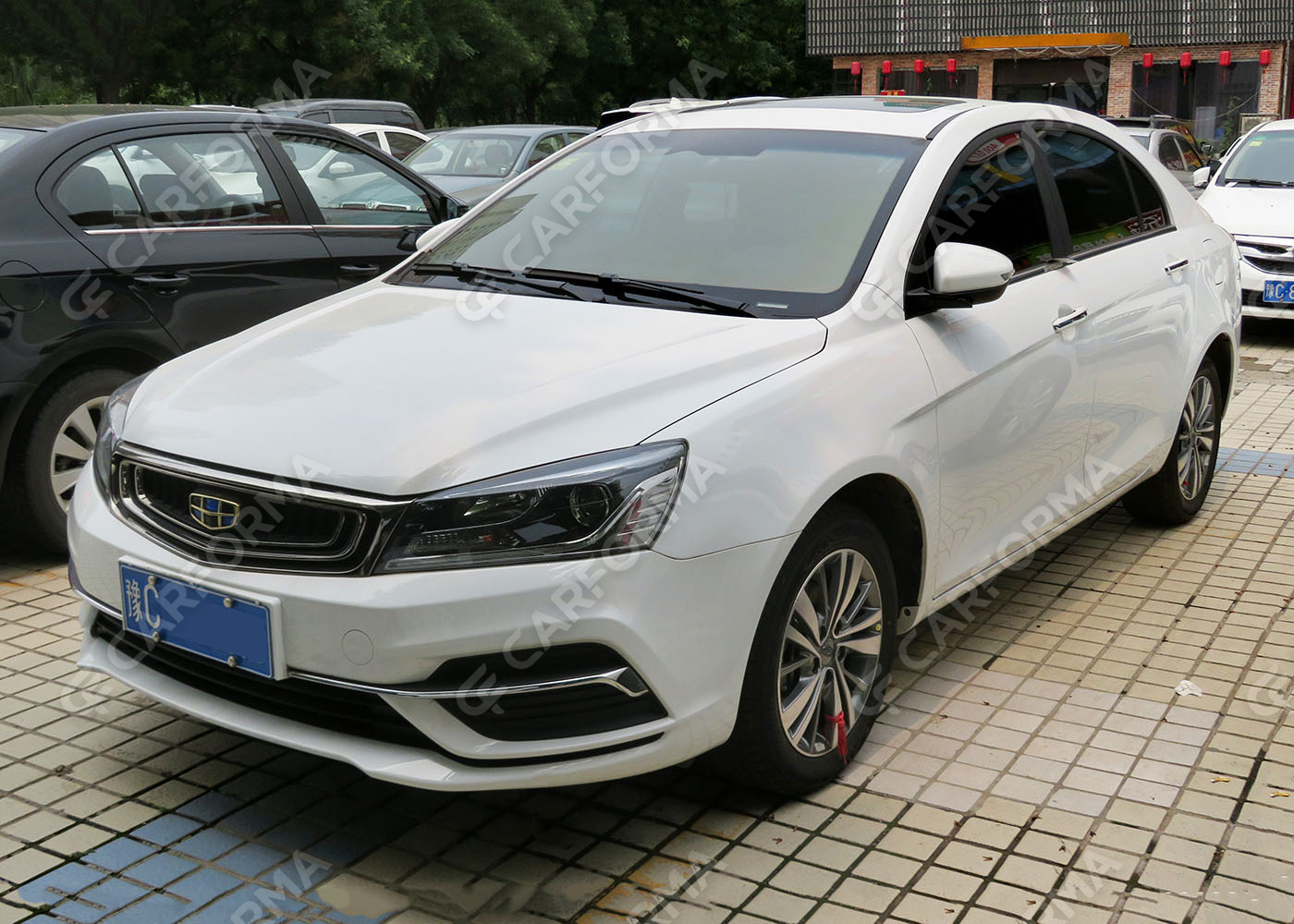Ворсовые коврики на Geely Emgrand EC7 2009&nbsp;-&nbsp;2021