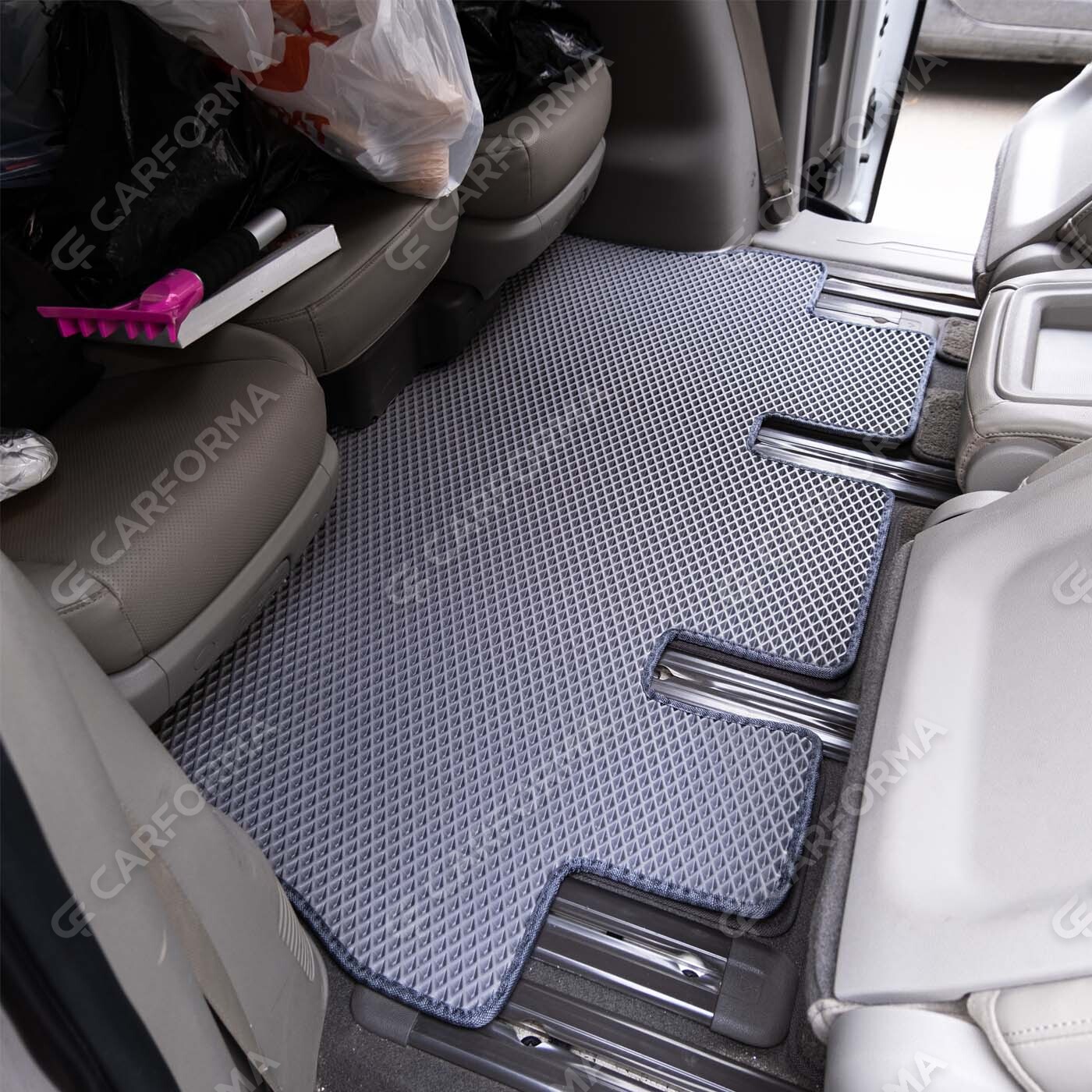 EVA коврики на KIA Carnival III 9 мест и 11 мест 2014&nbsp;-&nbsp;2021 в Нальчике