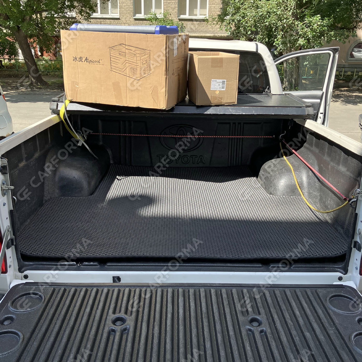 Ворсовые коврики на Toyota Hilux VII 2008&nbsp;-&nbsp;2015 в Нальчике