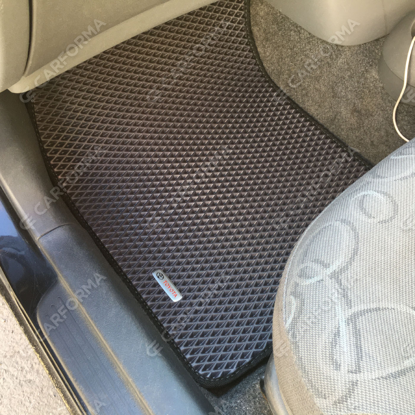 Ворсовые коврики на Toyota Vitz I 1998&nbsp;-&nbsp;2005 в Нальчике