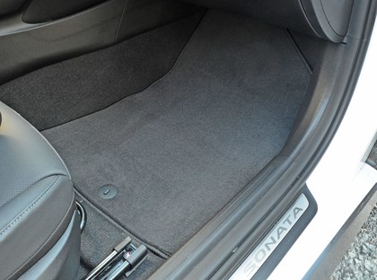 Ворсовые коврики на Hyundai Sonata 8 (DN8) 2019 - 2025 в Нальчике