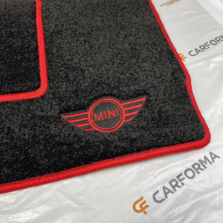 Ворсовые коврики на Mini Cooper Countryman (U25) 2023 - 2026 в Нальчике Ворсовые коврики на Mini Cooper Countryman (U25) 2023 - 2026 в Нальчике
