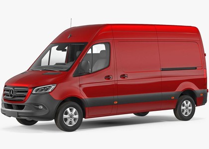 Ворсовые коврики на Mercedes Sprinter (W907/W910) 2018 - 2025 в Нальчике