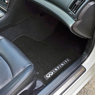Ворсовые коврики на Infiniti G IV Седан 2006 - 2014 в Нальчике Ворсовые коврики на Infiniti G IV Седан 2006 - 2014 в Нальчике
