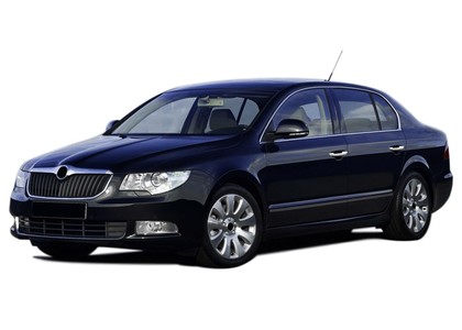 Ворсовые коврики на Skoda Superb II 2008 - 2015 в Нальчике