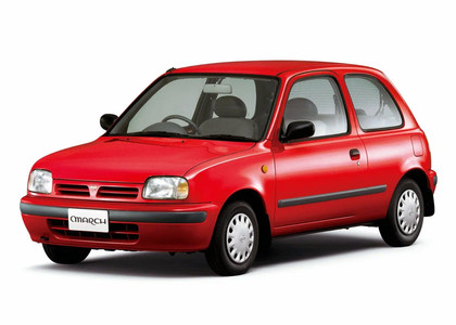 Ворсовые коврики на Nissan March (K11) 1992 - 2002 в Нальчике