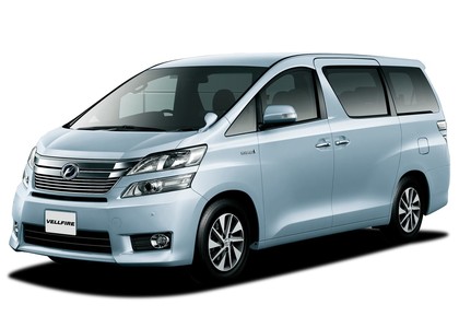 EVA коврики на Toyota Vellfire (H20) 2008 - 2015 в Нальчике