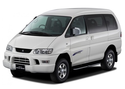 Ворсовые коврики на Mitsubishi Delica 4 1994 - 2007 в Нальчике