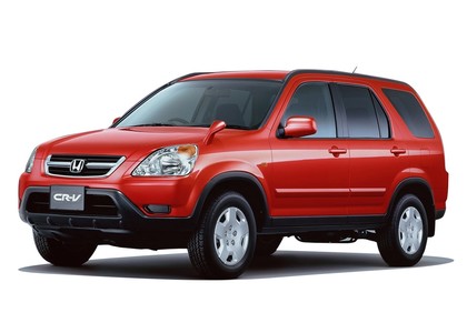 Ворсовые коврики на Honda CR-V II 2001 - 2006 в Нальчике
