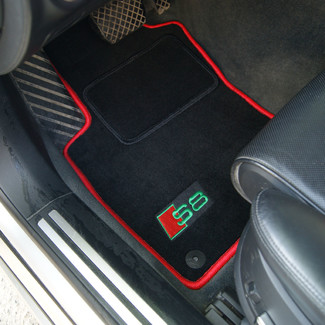 Ворсовые коврики на Audi S8 (D3) 2006 - 2011 в Нальчике