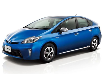 Ворсовые коврики на Toyota Prius (30) 2009 - 2016 в Нальчике
