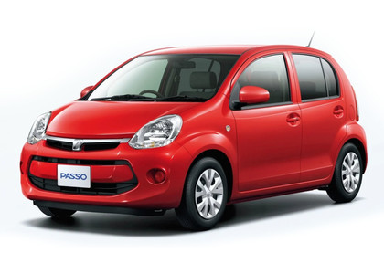 Ворсовые коврики на Toyota Passo II 2010 - 2016 в Нальчике