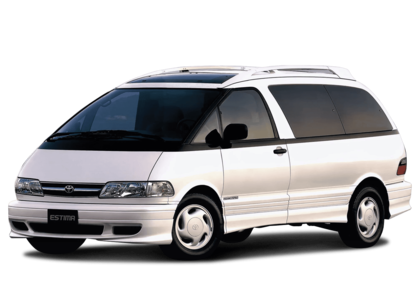 Ворсовые коврики на Toyota Estima I 1990 - 1999 в Нальчике