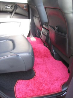 Ворсовые коврики на Infiniti QX56 II 2010 - 2014 в Нальчике