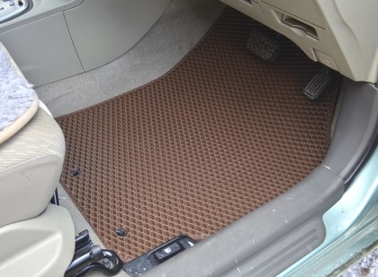 EVA коврики на Toyota Belta 2005 - 2012 в Нальчике