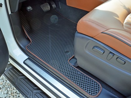 EVA коврики на Infiniti QX80 2013 - 2025 в Нальчике