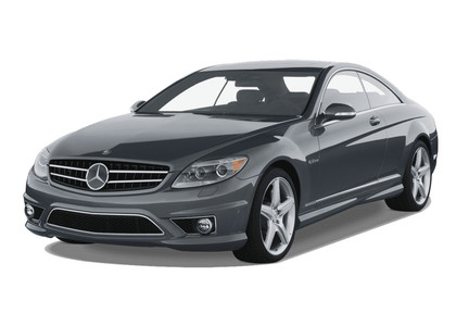 Ворсовые коврики на Mercedes CL (C216) 2006 - 2014 в Нальчике