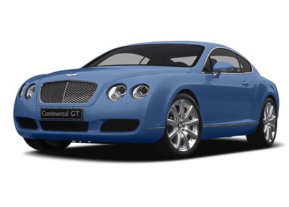 Ворсовые коврики на Bentley Continental GT I 2002 - 2013 в Нальчике