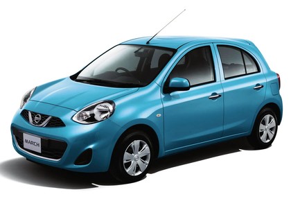 Ворсовые коврики на Nissan March (K13) 2010 - 2017 в Нальчике