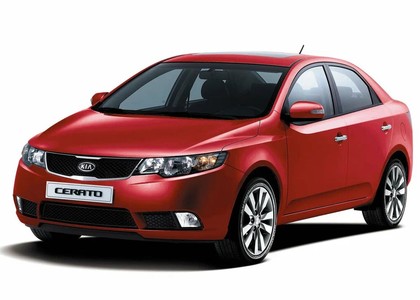 EVA коврики на KIA Cerato II 2009 - 2013 в Нальчике