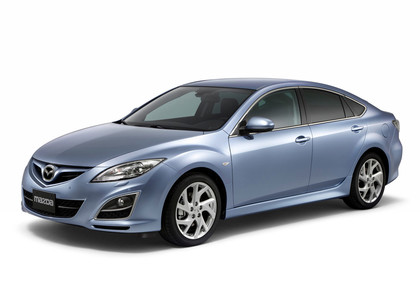 Ворсовые коврики на Mazda 6 2007 - 2012 в Нальчике