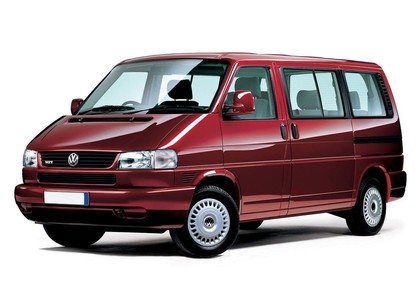 Ворсовые коврики на Volkswagen Caravelle (T4) 1990 - 2003 в Нальчике