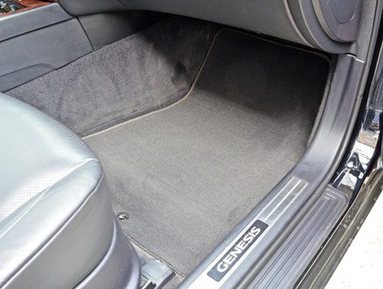 Ворсовые коврики на Hyundai Genesis I 2008 - 2014 в Нальчике