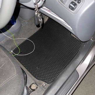 Ворсовые коврики на Toyota Vitz I 1998 - 2005 в Нальчике