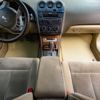 Ворсовые коврики на Nissan Altima (L32) 2006 - 2012 в Нальчике