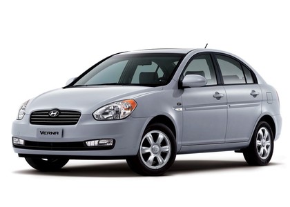 EVA коврики на Hyundai Verna 2005 - 2010 в Нальчике