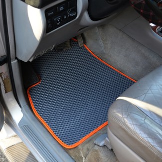 Ворсовые коврики на Toyota Land Cruiser 100 1998 - 2007 в Нальчике