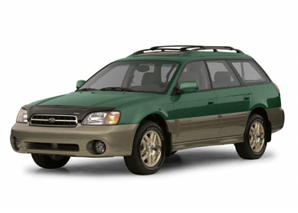 EVA коврики на Subaru Outback II 1998 - 2003 в Нальчике