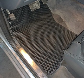 Ворсовые коврики на Mercedes ML (W163) 1997 - 2005 в Нальчике