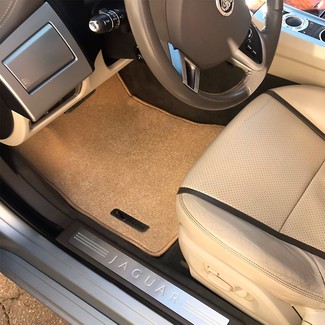 Ворсовые коврики на Jaguar XF 2007 - 2016 в Нальчике
