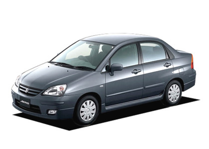 Ворсовые коврики на Suzuki Aerio I рестайлинг 2004 - 2008 в Нальчике