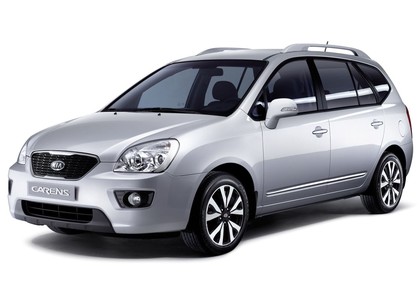 Ворсовые коврики на KIA Carens II 2006 - 2012 в Нальчике