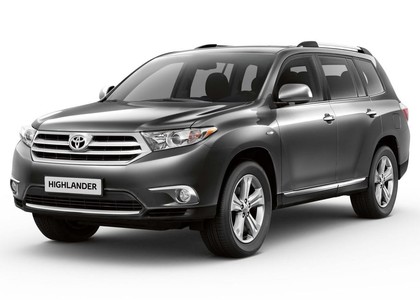 Коврики на Toyota Highlander II 2007 - 2013 в Нальчике