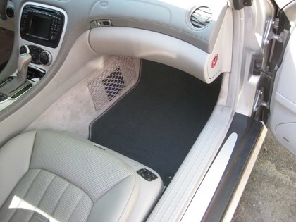 Ворсовые коврики на Mercedes SL (R230) 2001 - 2011 в Нальчике