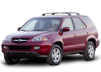 Ворсовые коврики на Acura MDX I 2000 - 2006 в Нальчике
