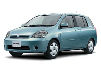 Ворсовые коврики на Toyota Raum II 2003 - 2011 в Нальчике