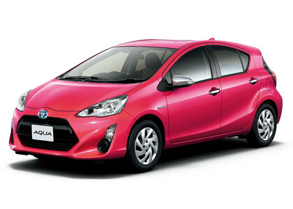 Ворсовые коврики на Toyota Aqua (P10) 2011 - 2021 в Нальчике