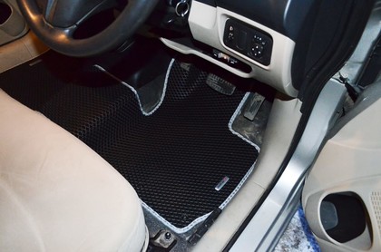 Ворсовые коврики на Mitsubishi Colt Plus VI 2004 - 2012 в Нальчике