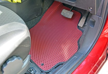 Ворсовые коврики на Mitsubishi Mirage VI 2012 - 2025 в Нальчике