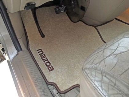 Ворсовые коврики на Mazda MPV II 1999 - 2006 в Нальчике