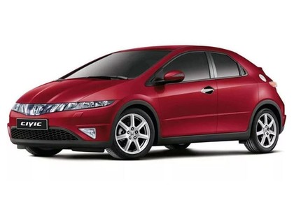 EVA коврики на Honda Civic VIII 5d 2006 - 2012 в Нальчике