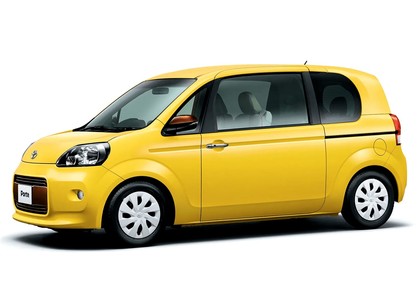 Ворсовые коврики на Toyota Porte II 2012 - 2020 в Нальчике