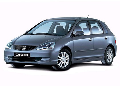 EVA коврики на Honda Civic VII 5d 2000 - 2005 в Нальчике